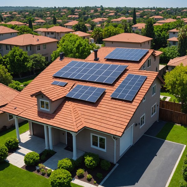 Quels sont les avantages d'une toiture en tuiles photovoltaïques par rapport aux panneaux solaires traditionnels?