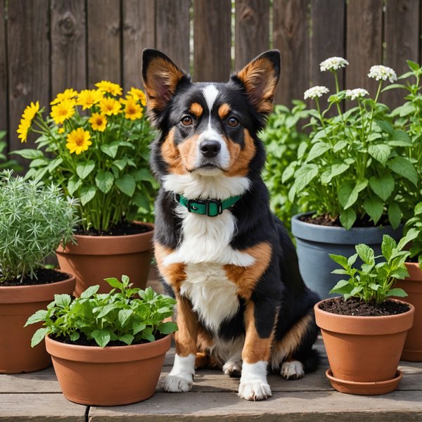 Comment créer un jardin de plantes médicinales pour animaux domestiques en pots ?