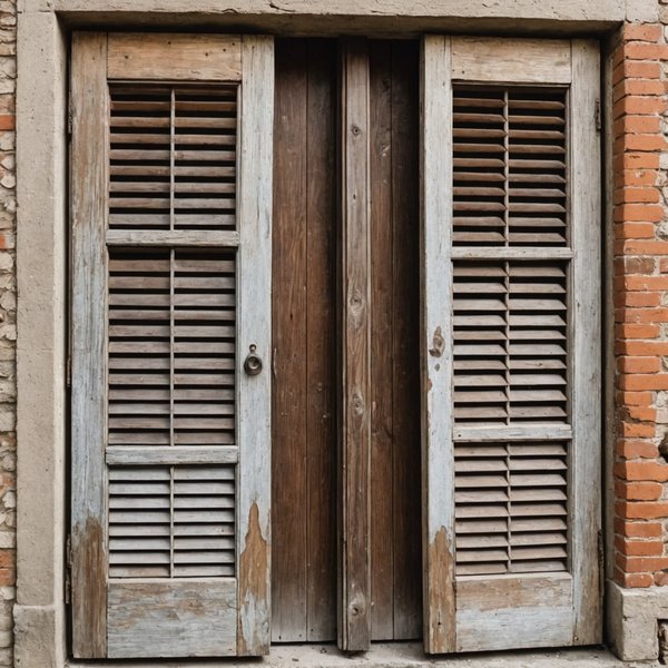 Comment restaurer des volets en bois anciens sans les remplacer ?
