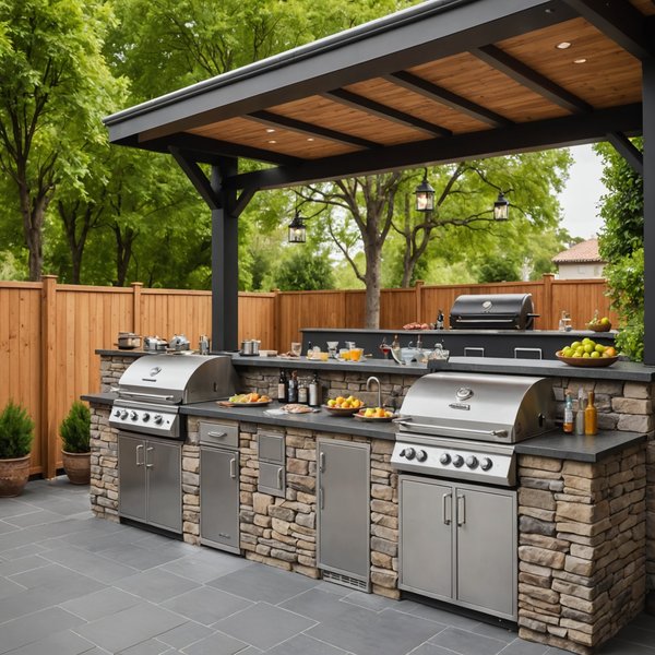 Comment aménager une cuisine extérieure fonctionnelle pour des soirées barbecue?